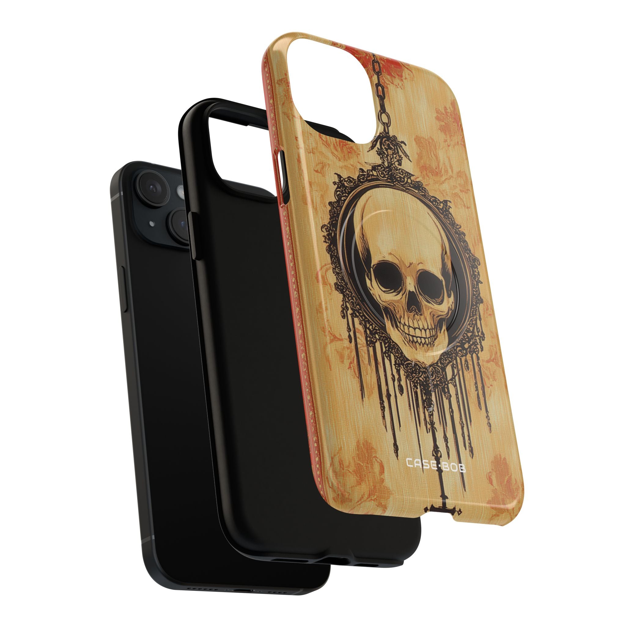 Skull Anhänger iPhone 15 Plus Case - Tough+