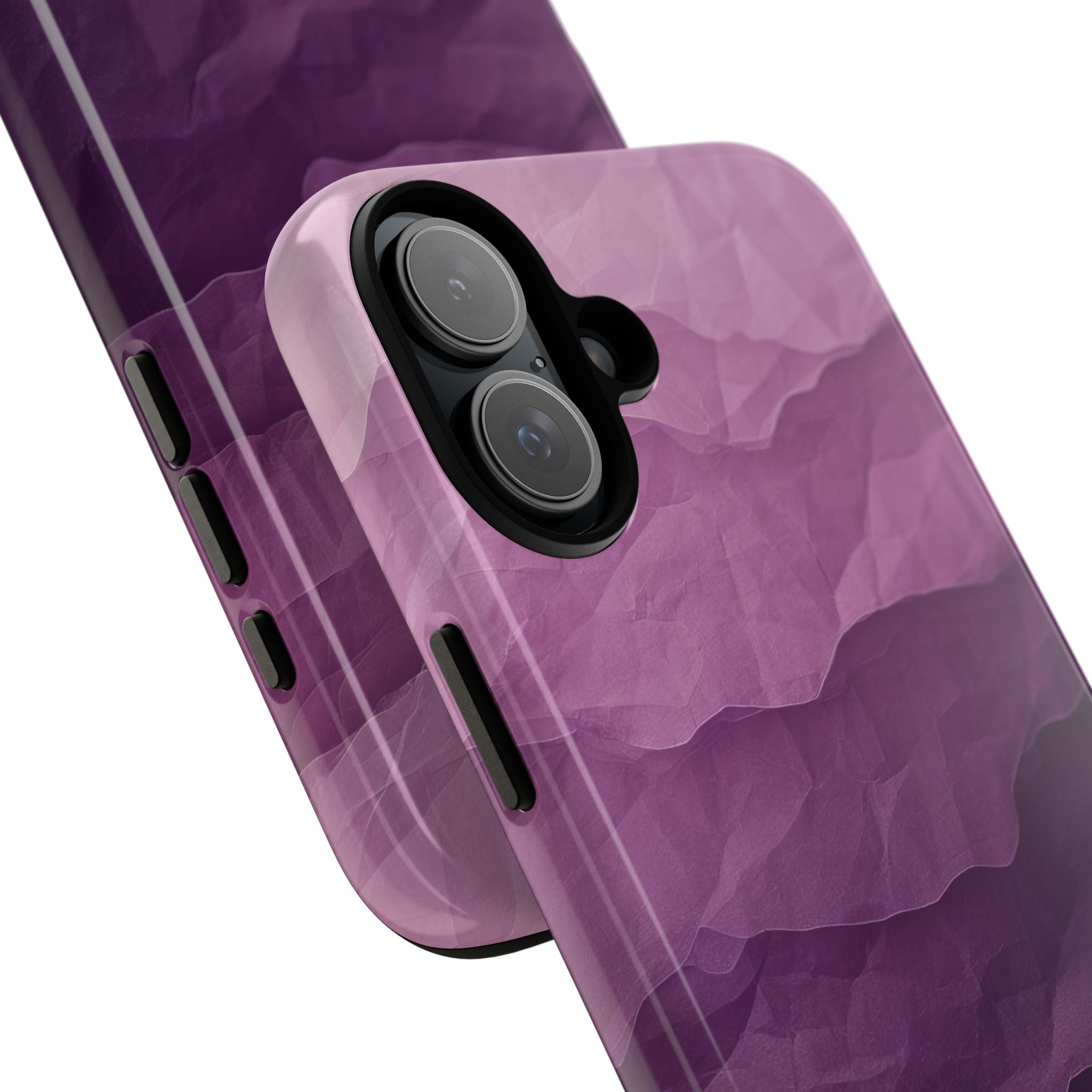 Layered Velvet iPhone 16 Plus Case - Tough