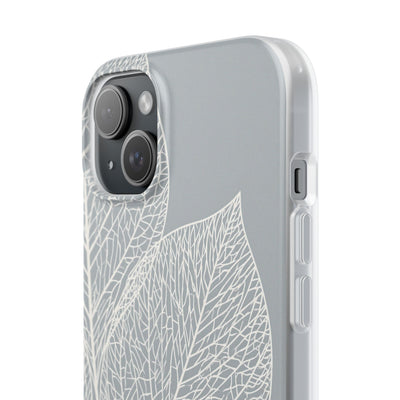 Grey Lite Phone Case for iPhone - Frosted Ash Veins
