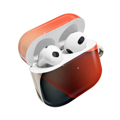 Translucent Crimson Form · Hard Case for AirPods & AirPods Pro · Red