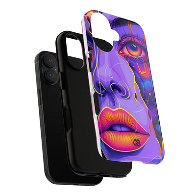 Violet Cosmic Gaze · Tough+ Custodia per iPhone · Magsafe