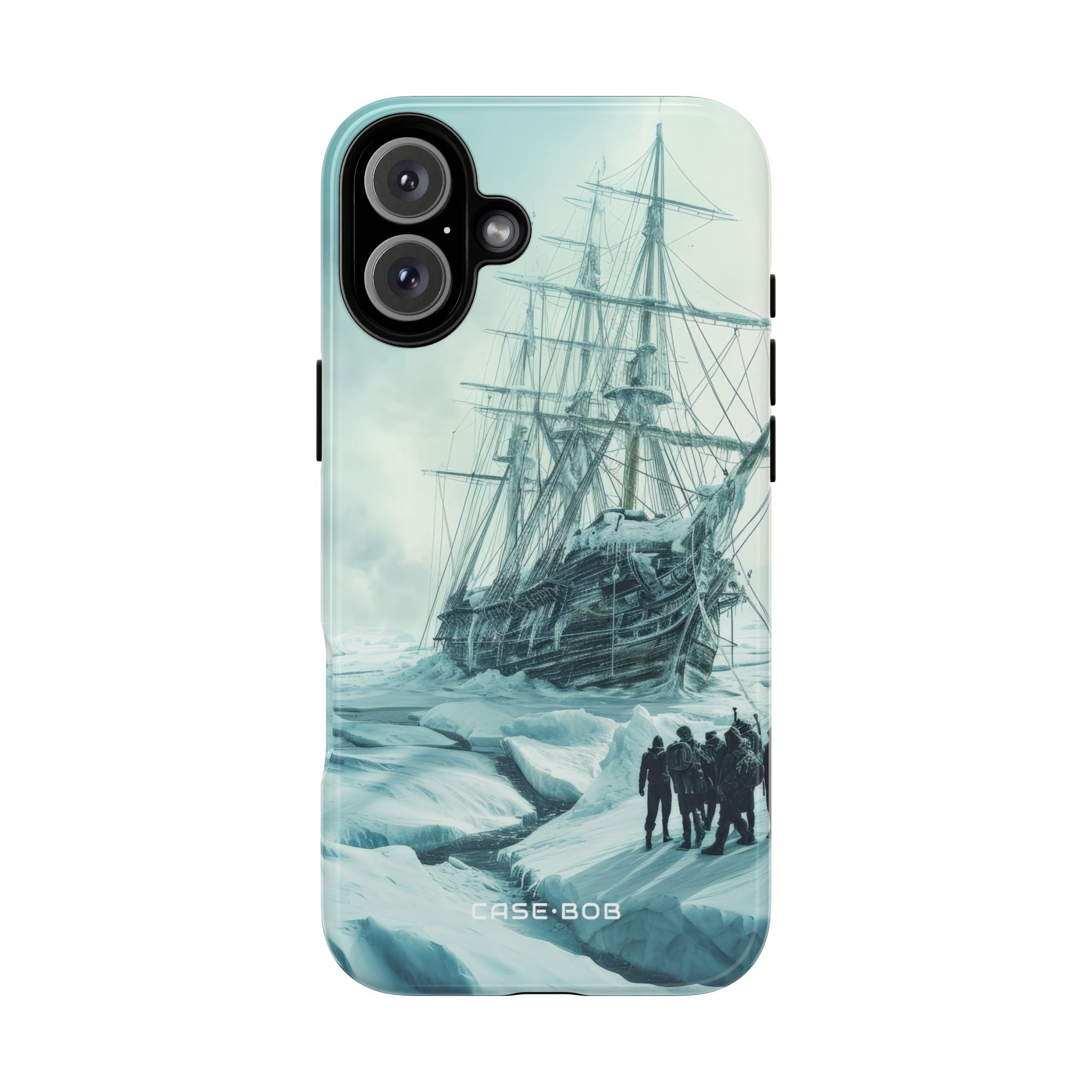 Frozen Shipwreck iPhone 16 Plus Case - Tough