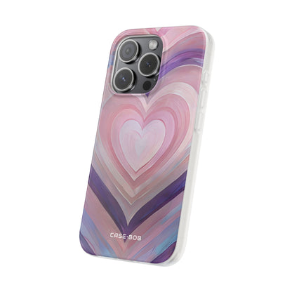 Strahlendes Heartbrush iPhone 15 Pro Case - Soft
