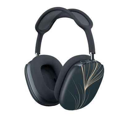 Botanical Contour · Hard Case for AirPods Max · Teal
