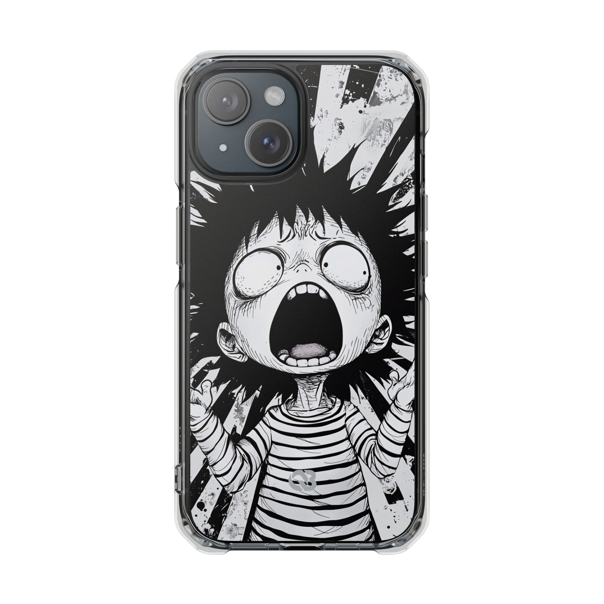 Chaotic Monochrome Scream · Impact Custodia per iPhone · Magsafe