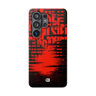 Crimson Redaction · Lite Phone Case for Samsung · Black