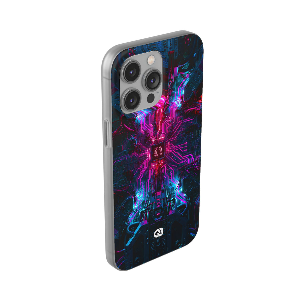 Neural Circuit Core · Lite Phone Case for iPhone ·  Black
