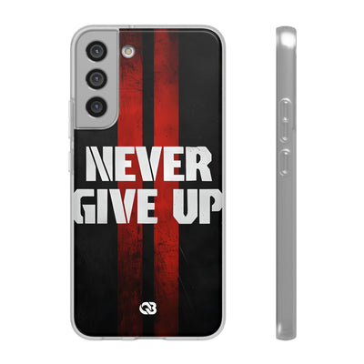 Crimson Grit Resolve · Soft Handyhülle für Samsung