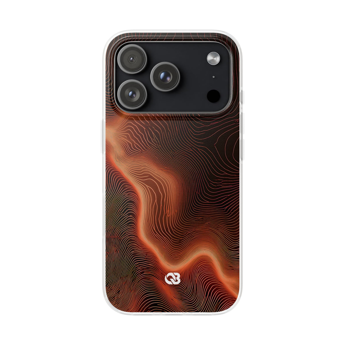 Caldera Ridge · Lite Phone Case for iPhone ·  Orange