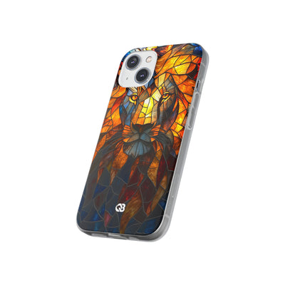 Amber Glass Lion · Soft Phone Case for iPhone
