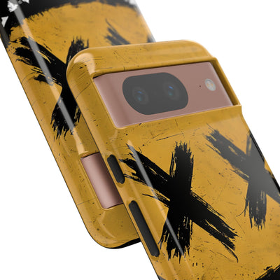 Gritty Ochre Smile · Tough Phone Case for Google Pixel