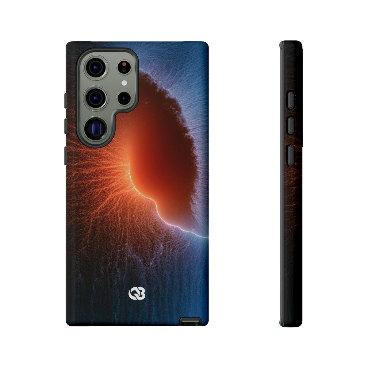 Thermal Aura Pulse · Tough Phone Case for Samsung · Blue