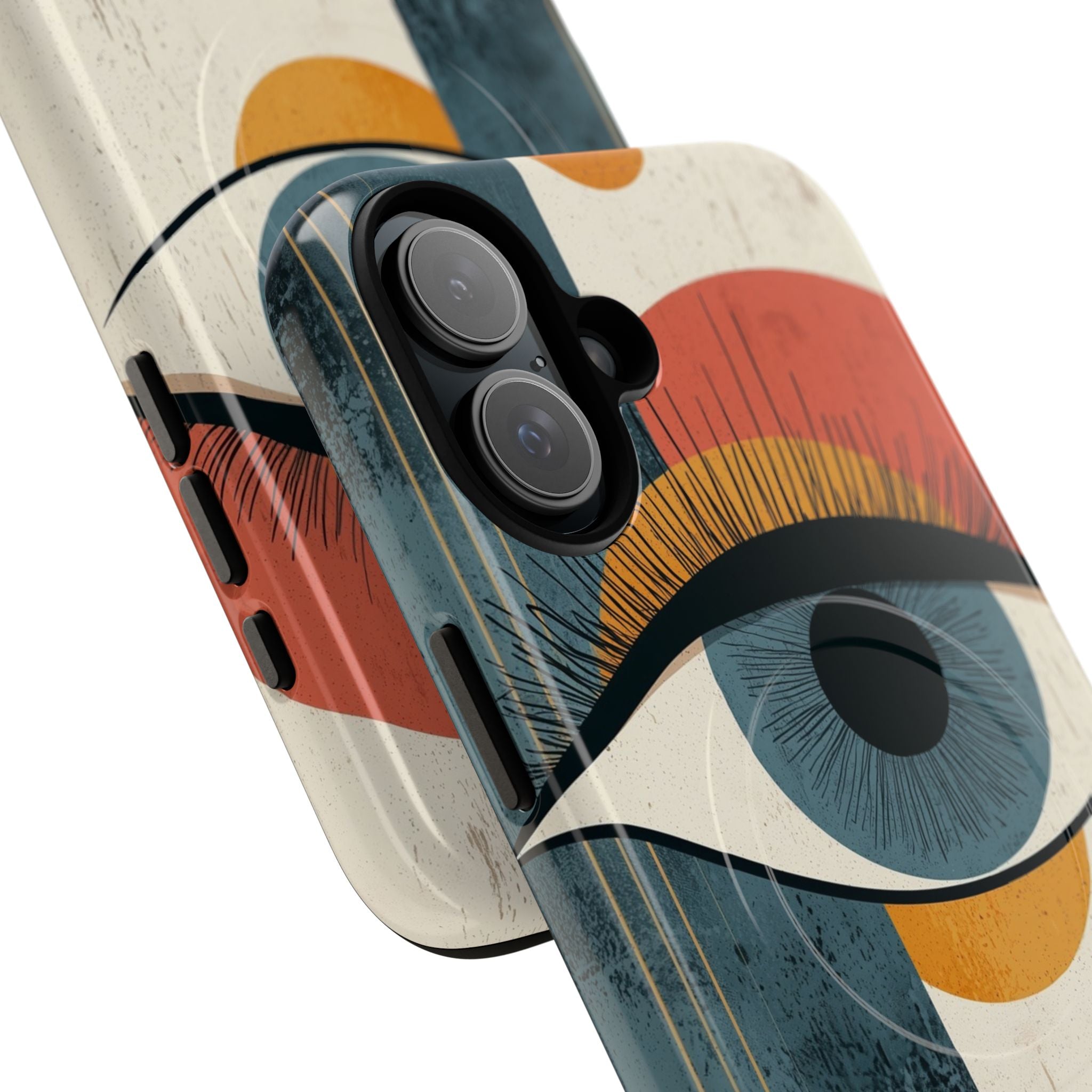 Distressed Azure Ocular · Tough+ Phone Case for iPhone · Magsafe