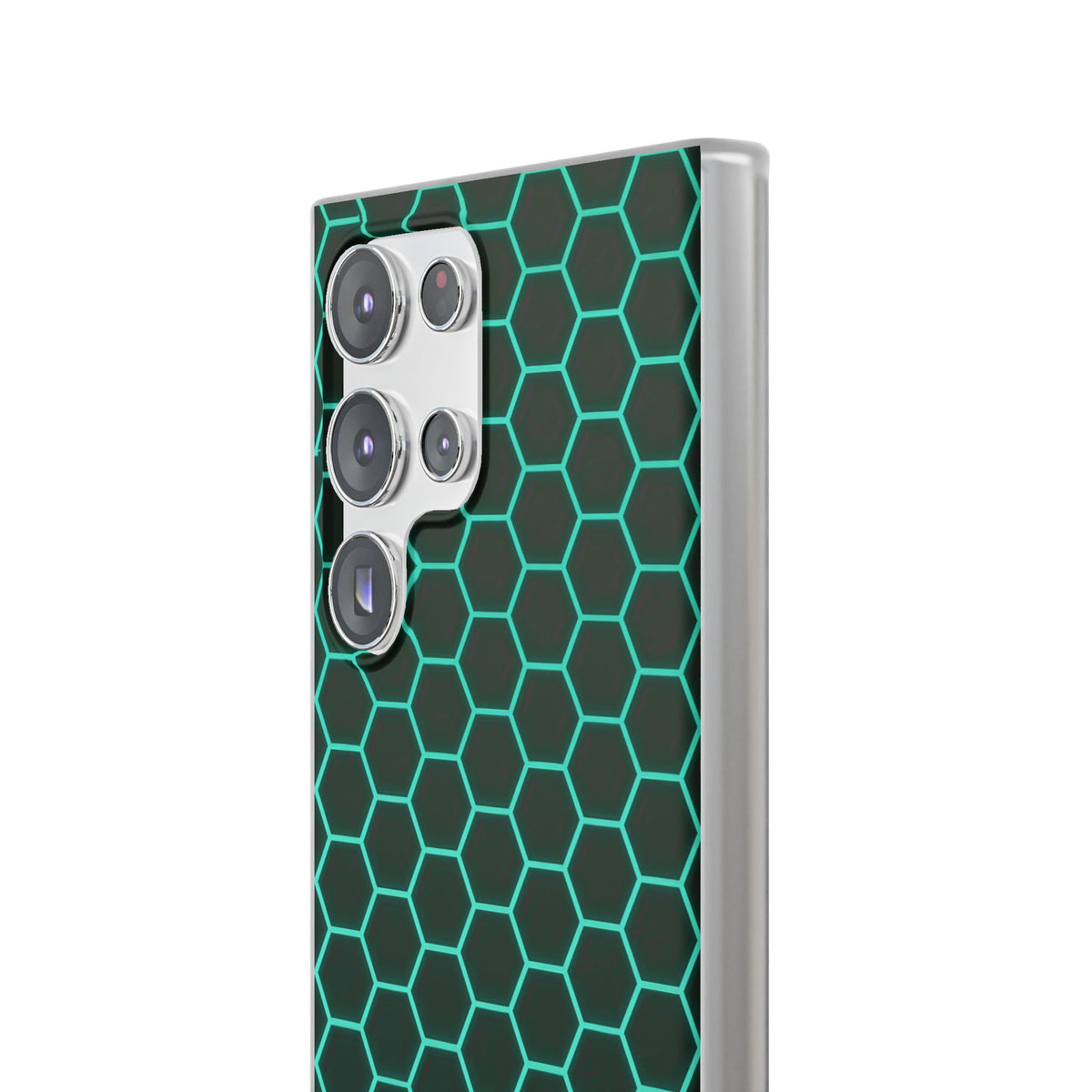 Neon Hex Spectrum · Lite Phone Case for Samsung · Teal