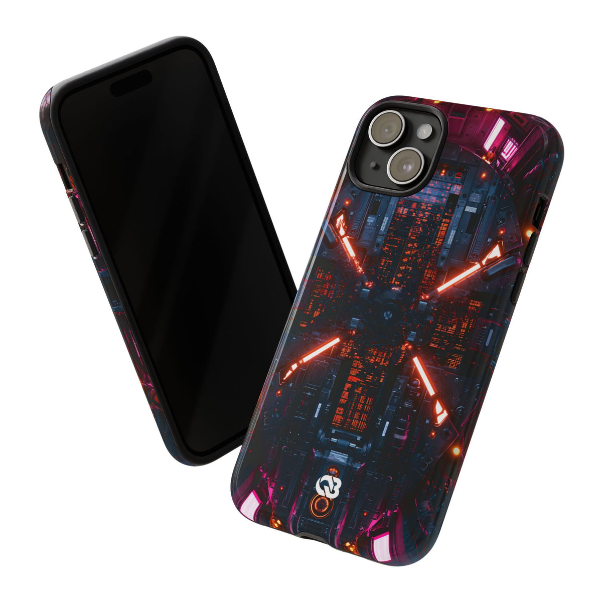 Cybernetic Reactor Core · Tough Phone Case for iPhone · Black