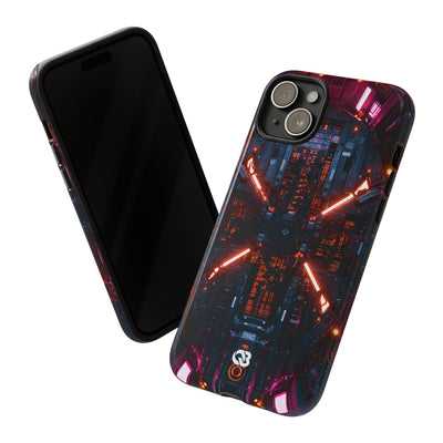Cybernetic Reactor Core · Tough Phone Case for iPhone · Black
