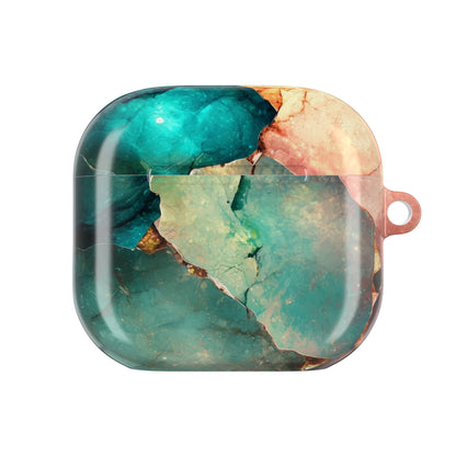 Fractured Gemstone Teal - AirPods Case