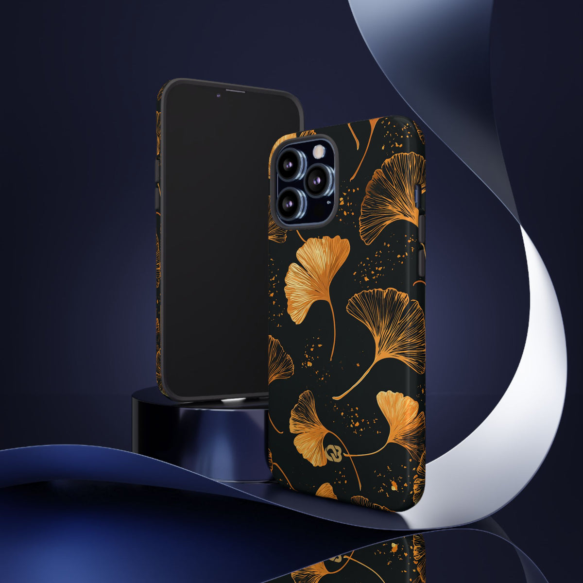 Gilded Ginkgo · Tough Phone Case for iPhone · Gold