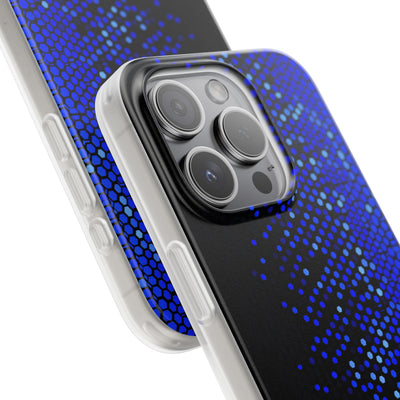 Cobalt Hex Dispersion · Lite Phone Case for iPhone ·  Blue