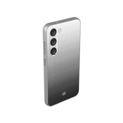 Black Lite Phone Case for Samsung - Obsidian Halftone Flux