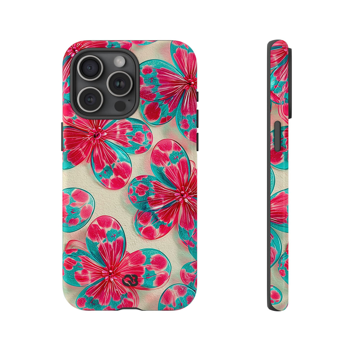 Lucite Jelly Bloom · Tough Phone Case for iPhone · Pink