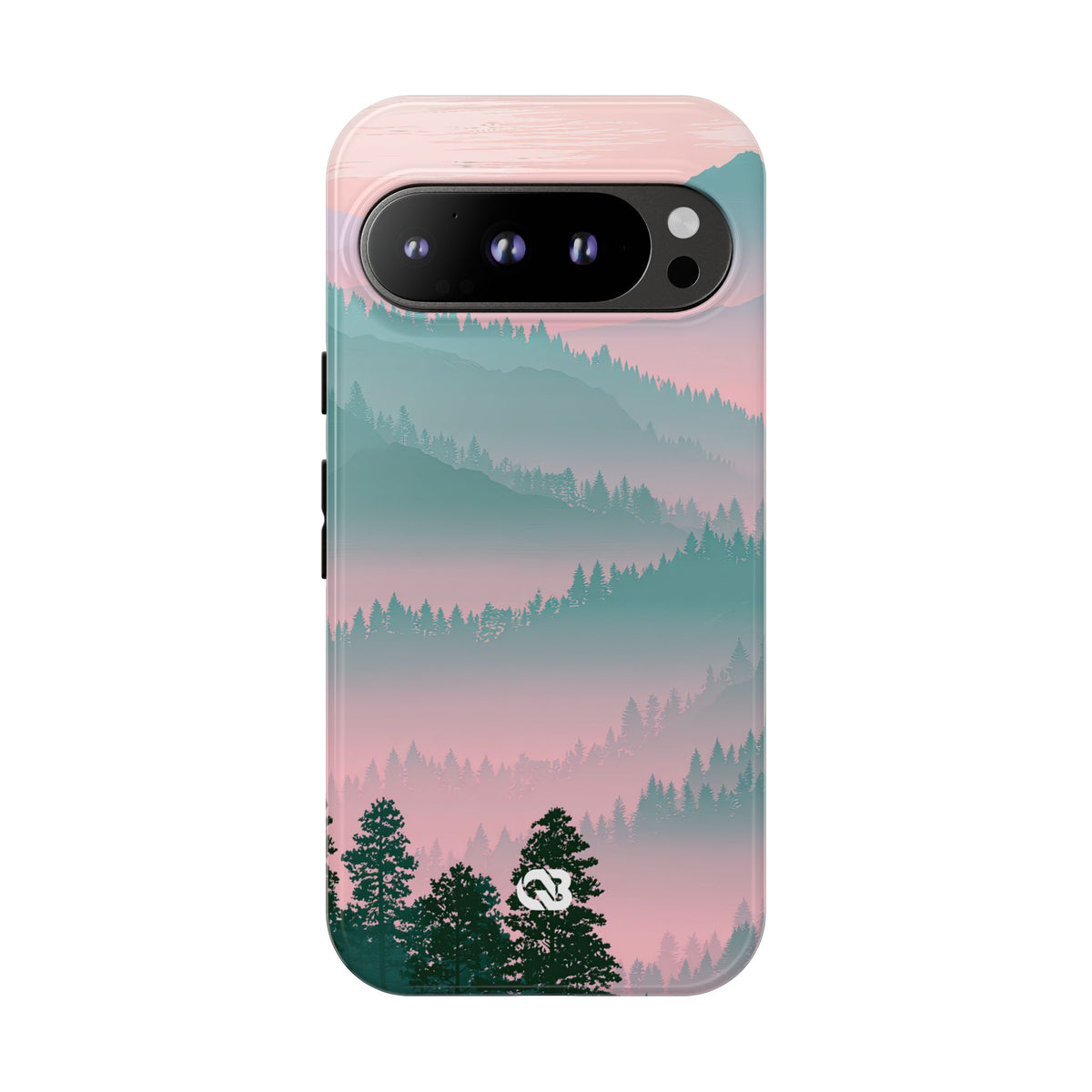 Alpine Horizon · Tough Phone Case for Pixel ·  Green