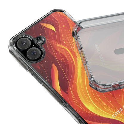 Flaming Flow iPhone 16 Plus Case - Impact - CASE•BOB