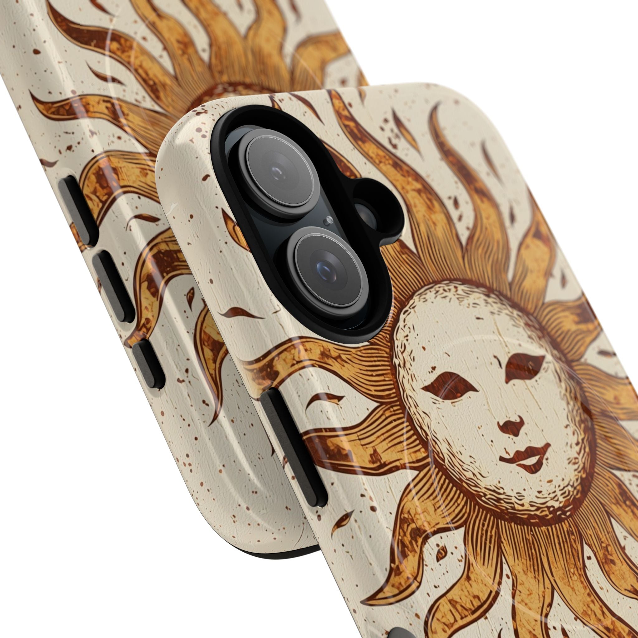Rustic Solar Mask · Tough+ Phone Case for iPhone · Magsafe