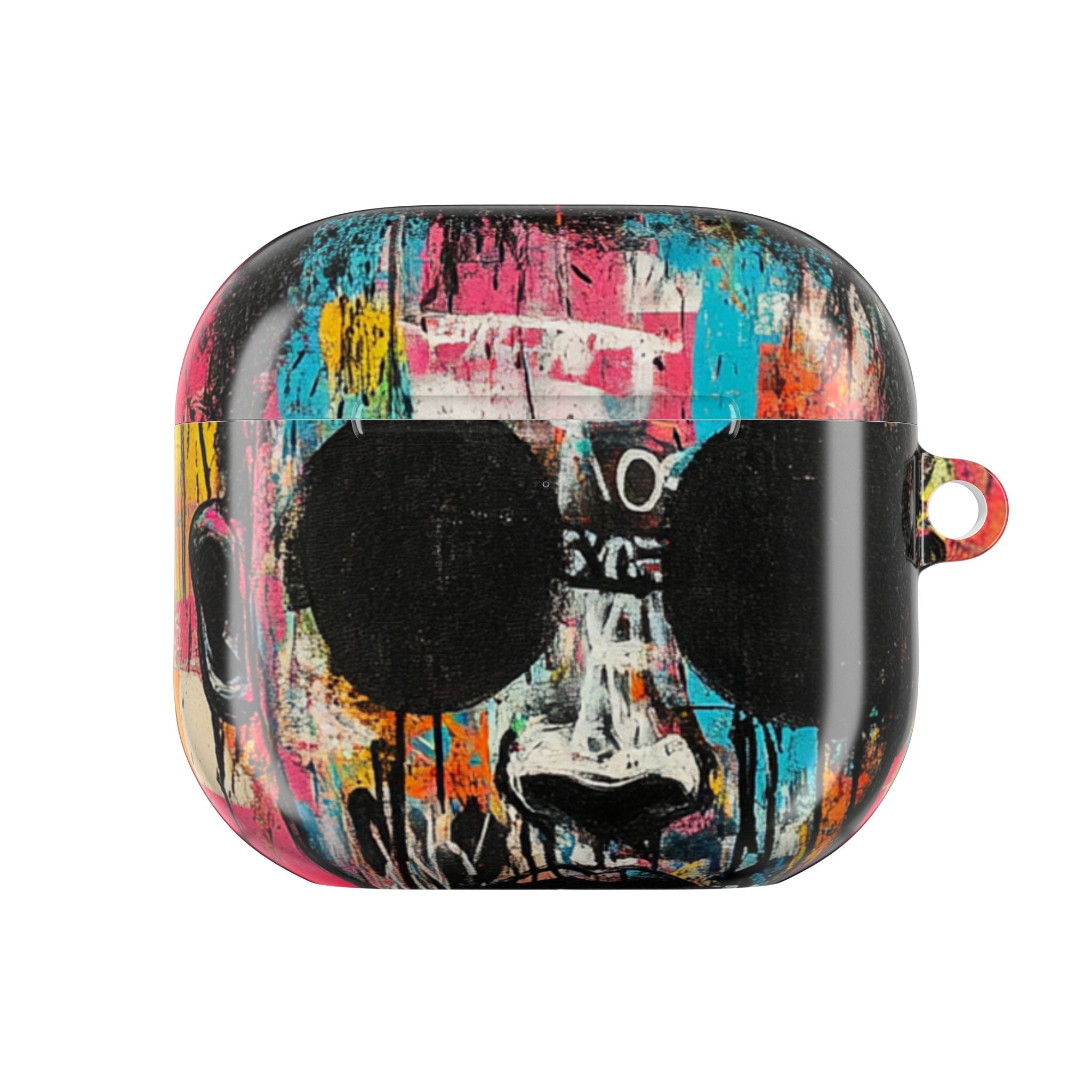 Black Orb Face - AirPods Case