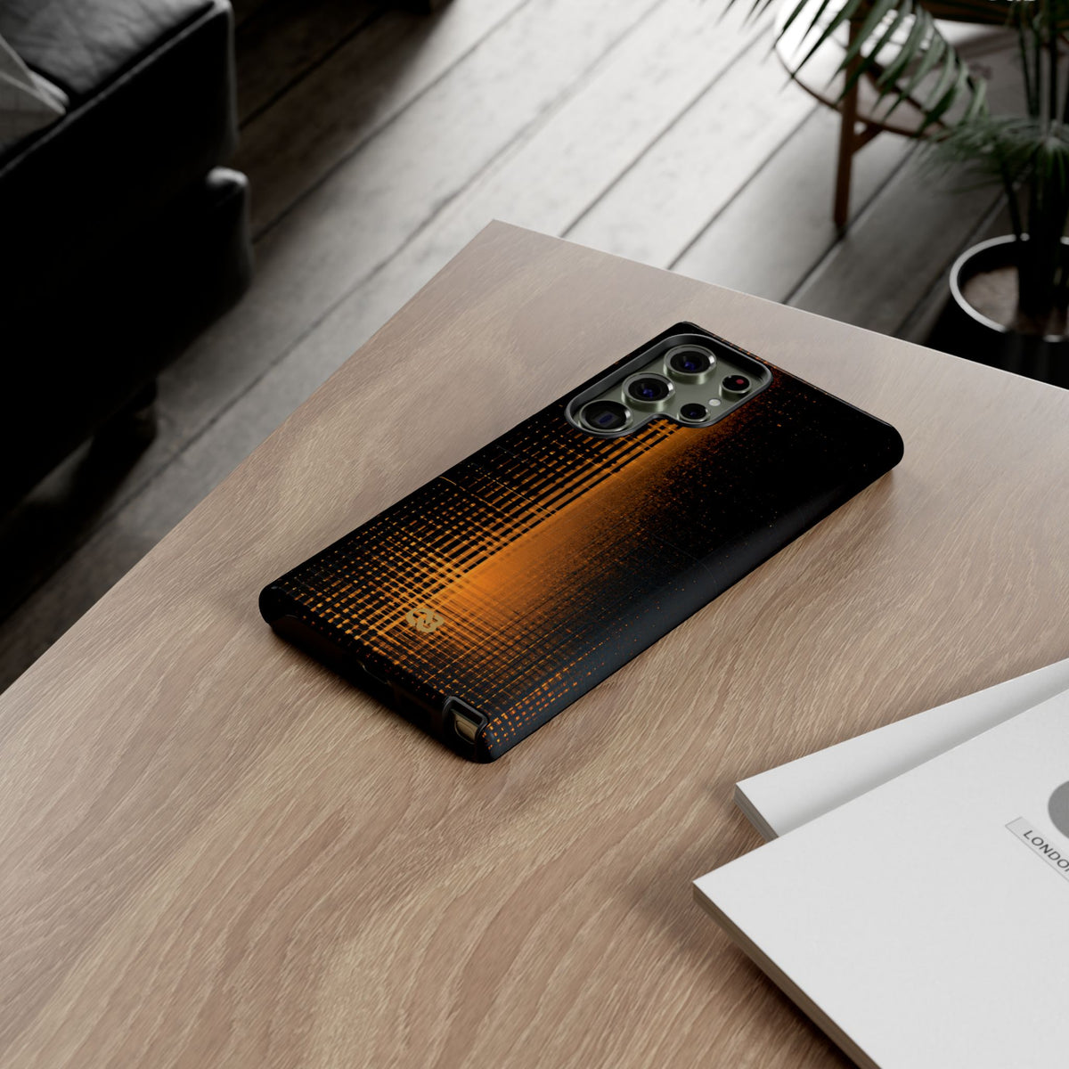 Amber Frequency · Tough Phone Case for Samsung · Orange