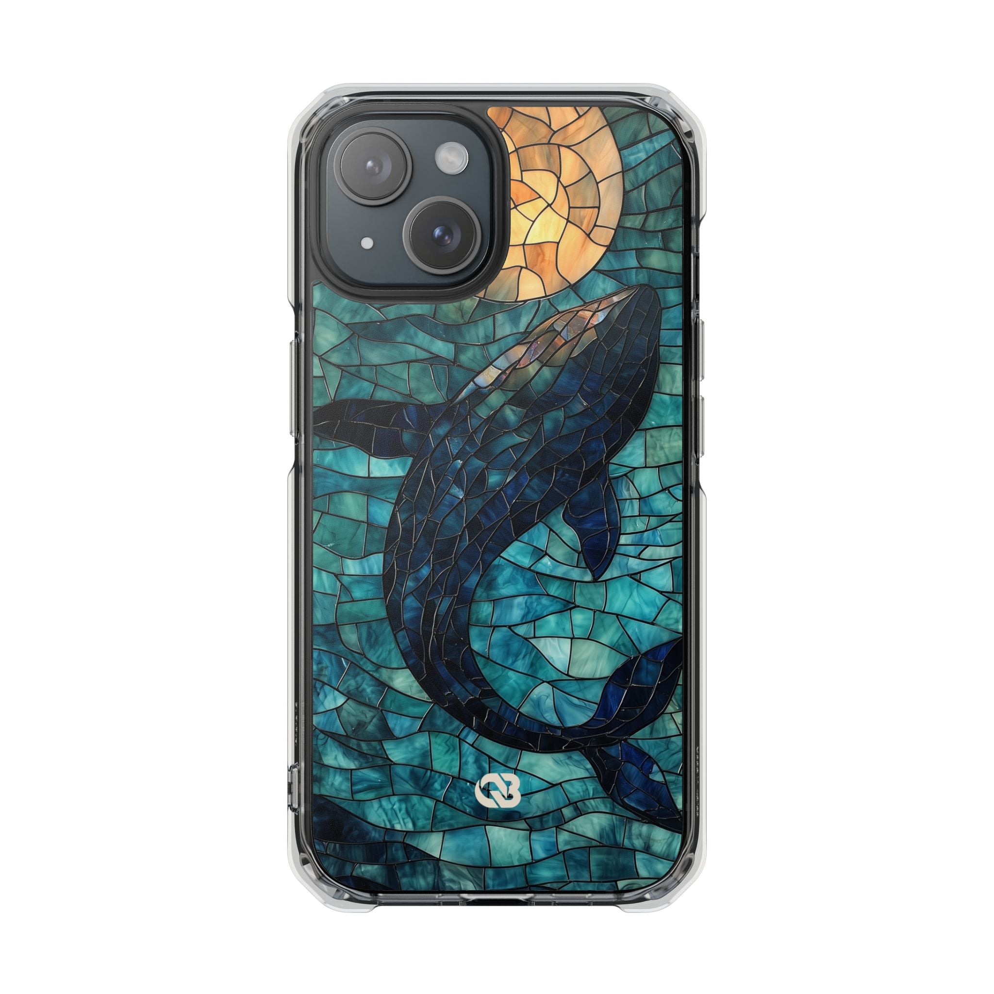 Stained Moon Whale · Impact Phone Case for iPhone · Magsafe