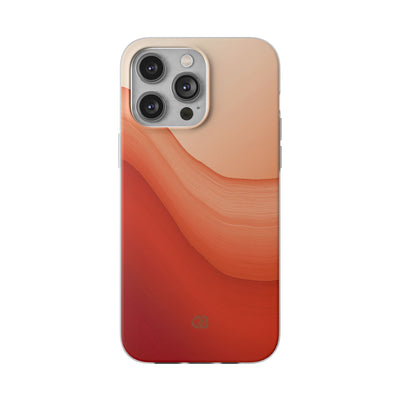 Terracotta Flow · Lite Phone Case for iPhone ·  Orange