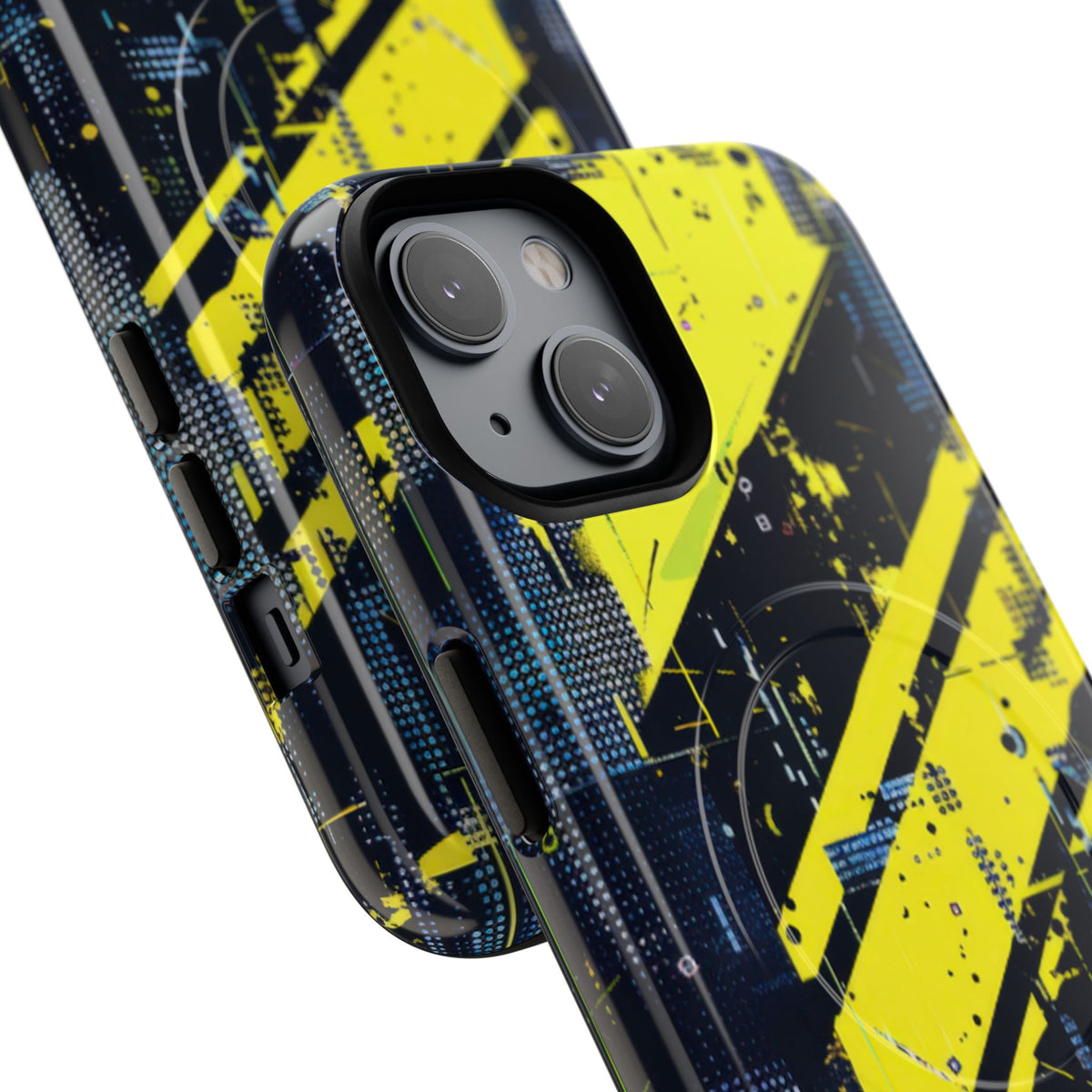 Acid Hazard · Tough 2.0 Magnetic Phone Case for iPhone · Yellow