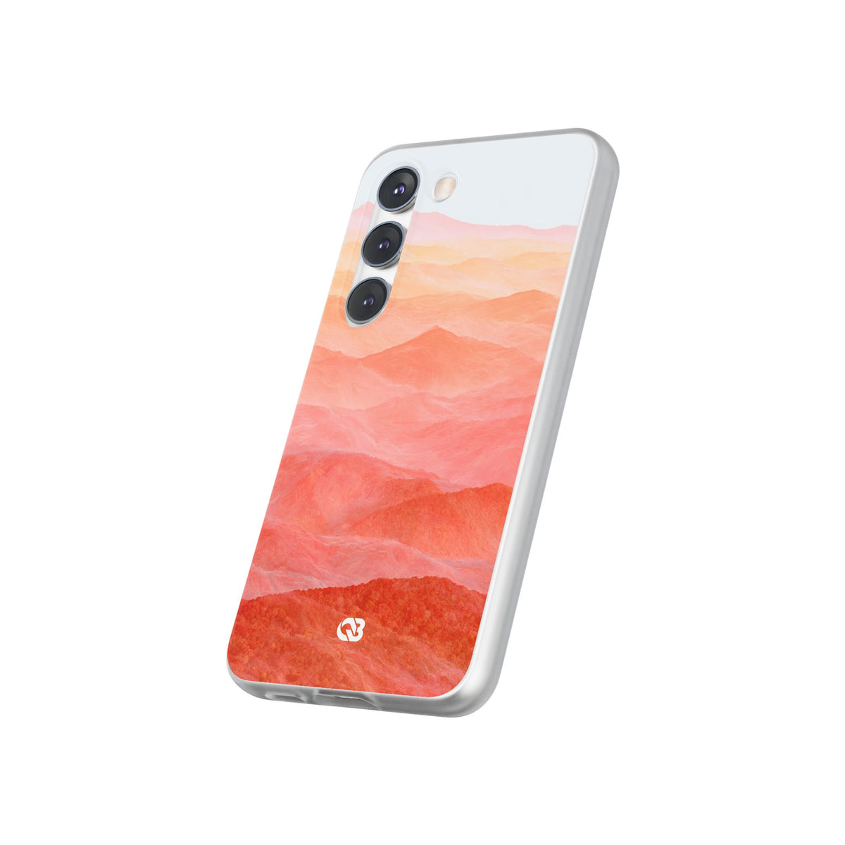 Alpenglow Ridge Vista · Lite Phone Case for Samsung · Orange