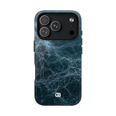 Teal Tough 2.0 Magsafe Phone Case for iPhone - Arctic Neural Mesh