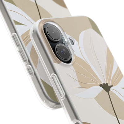 Beige Lite Phone Case for iPhone - Sage Linen Magnolia