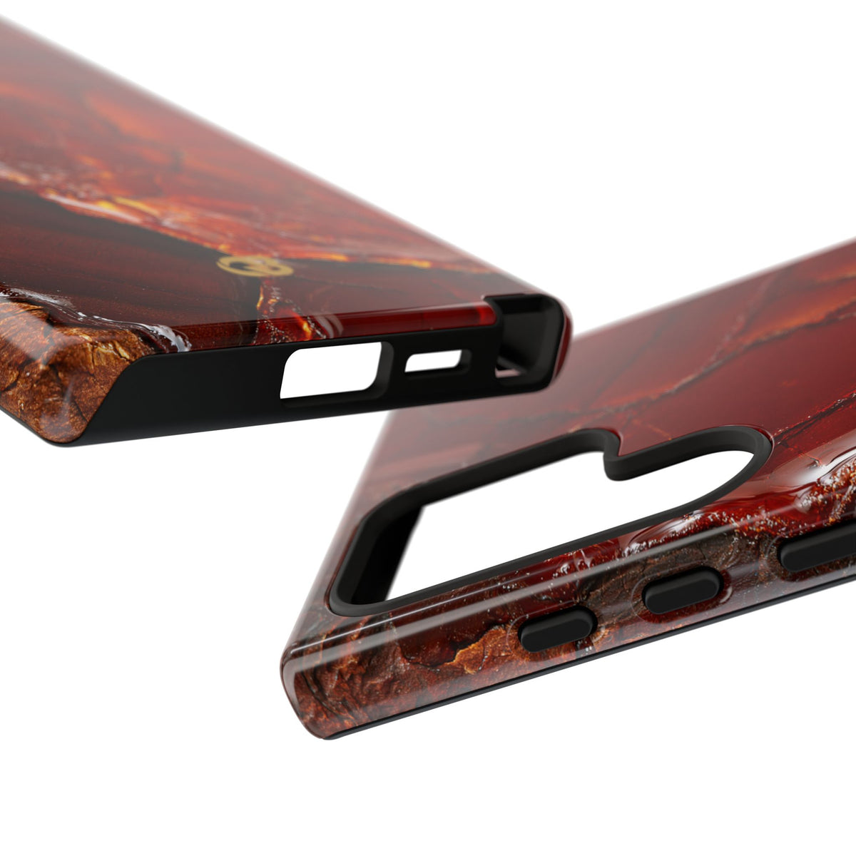 Amber Embrace · Tough Phone Case for Samsung · Brown