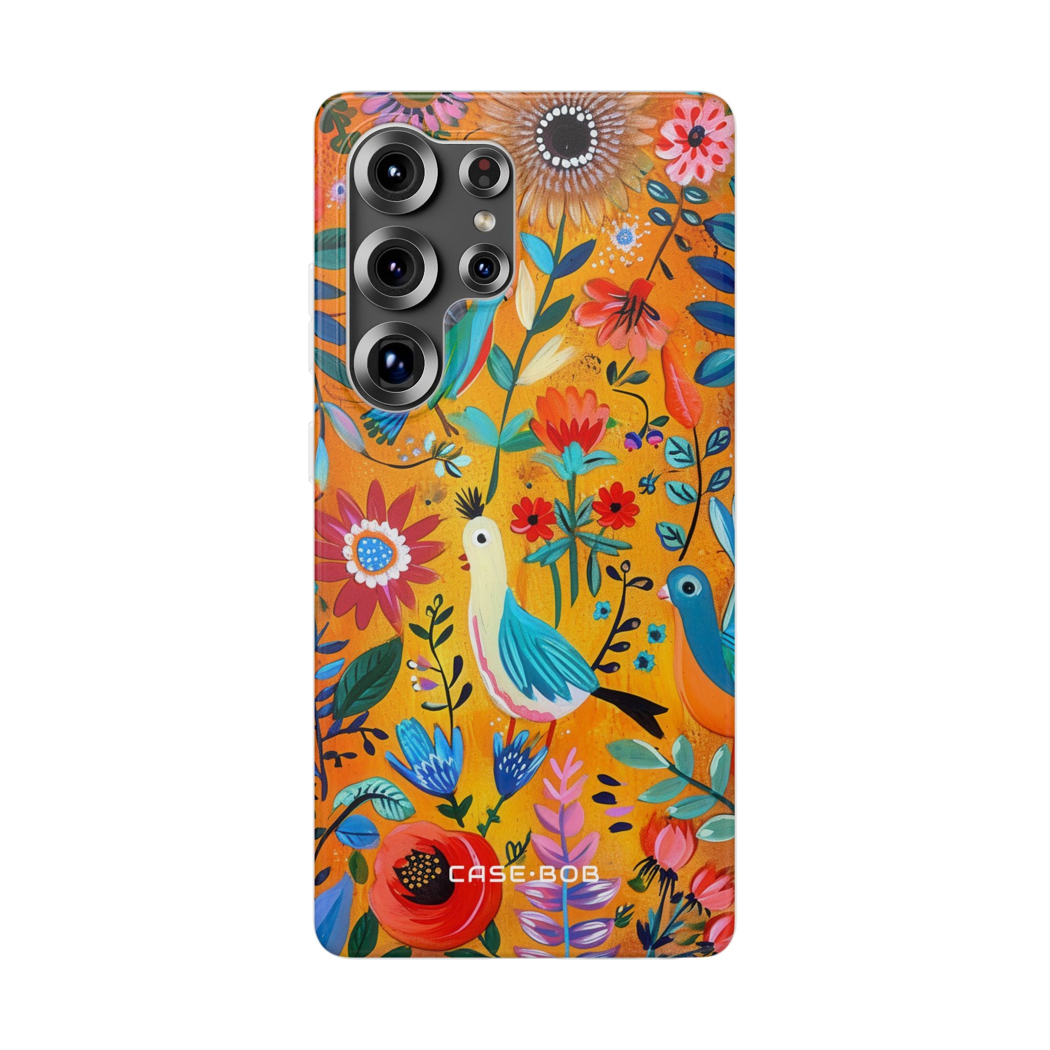 Colorful Birds Bloom Samsung S25 Ultra Case - Soft