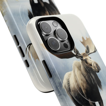 Elch Spiegelung iPhone 16 Pro Max Case - Tough+