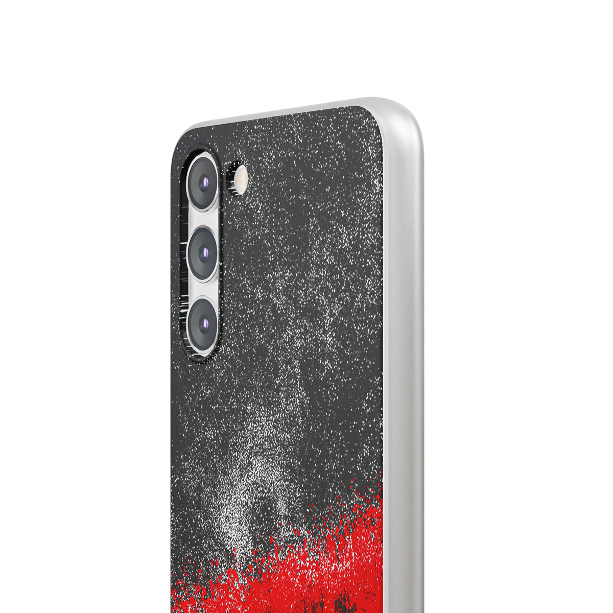 Crimson Noir Drip · Lite Phone Case for Samsung · Black