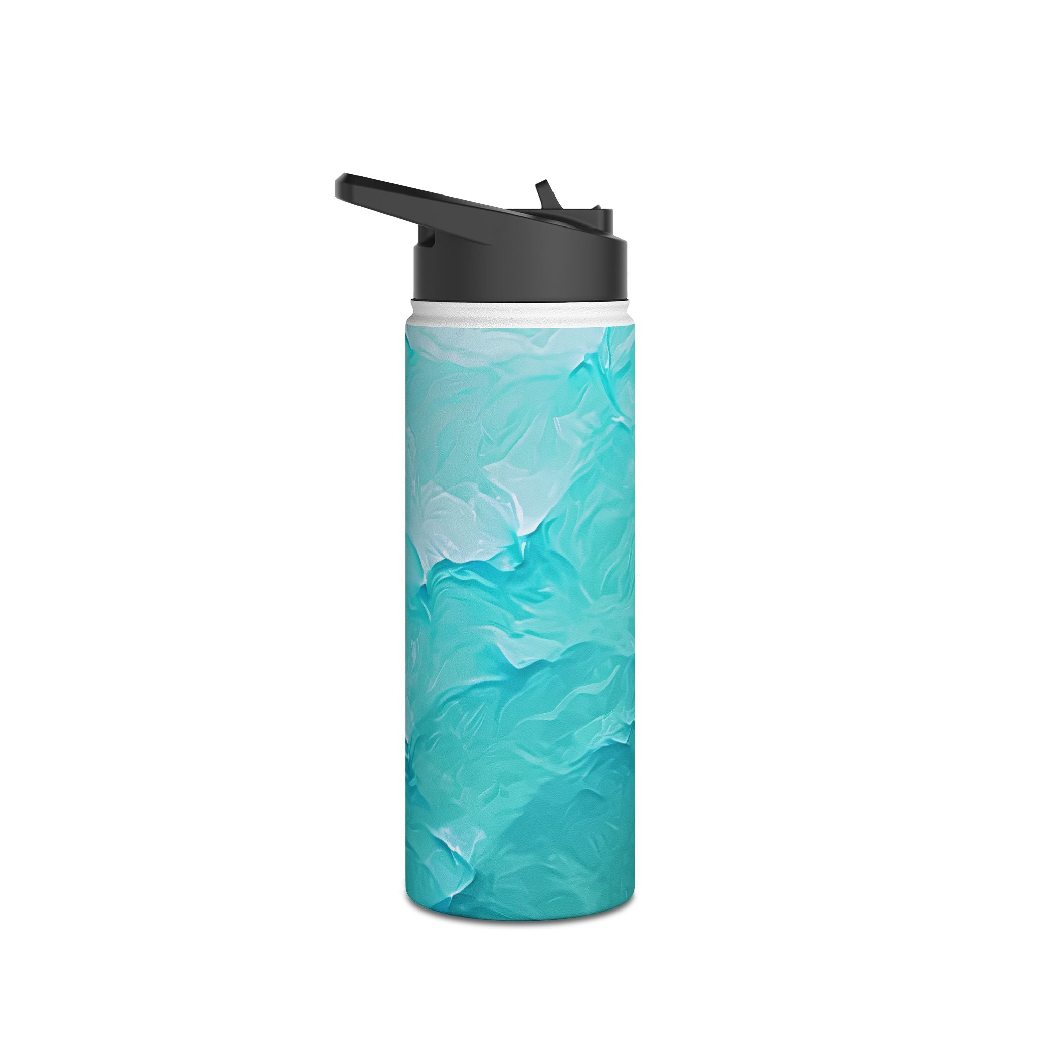 Teal Mists - Stainless Steel Water Bottle