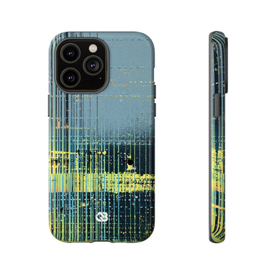 Acid Raster Circuit · Tough Phone Case for iPhone · Teal