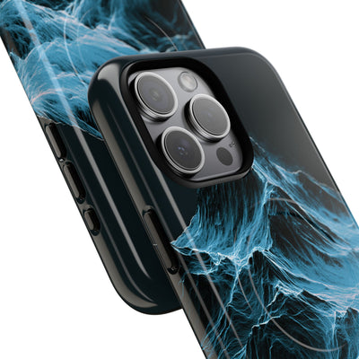 Nordic Frost Peak · Tough 2.0 Magnetic Phone Case for iPhone · Blue