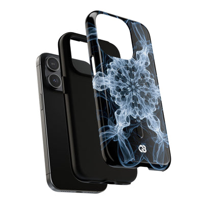 Blue Tough 2.0 Magsafe Phone Case for iPhone - Glacial Smoke Crown