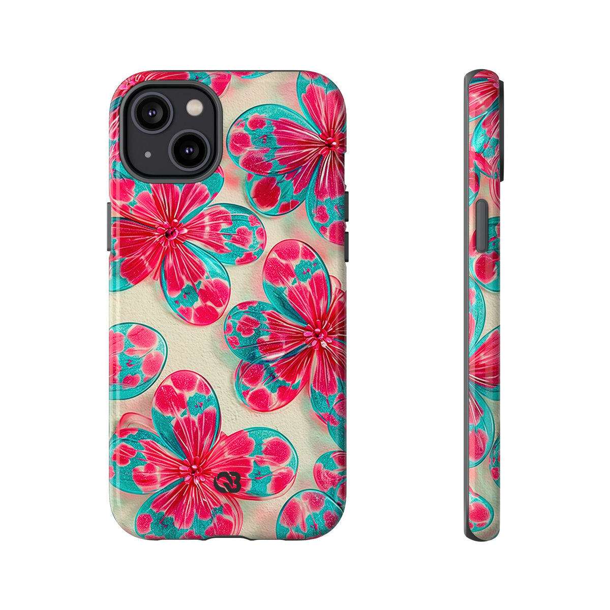 Lucite Jelly Bloom · Tough Phone Case for iPhone · Pink
