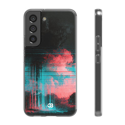 Digital Signal Drift · Lite Phone Case for Samsung · Black