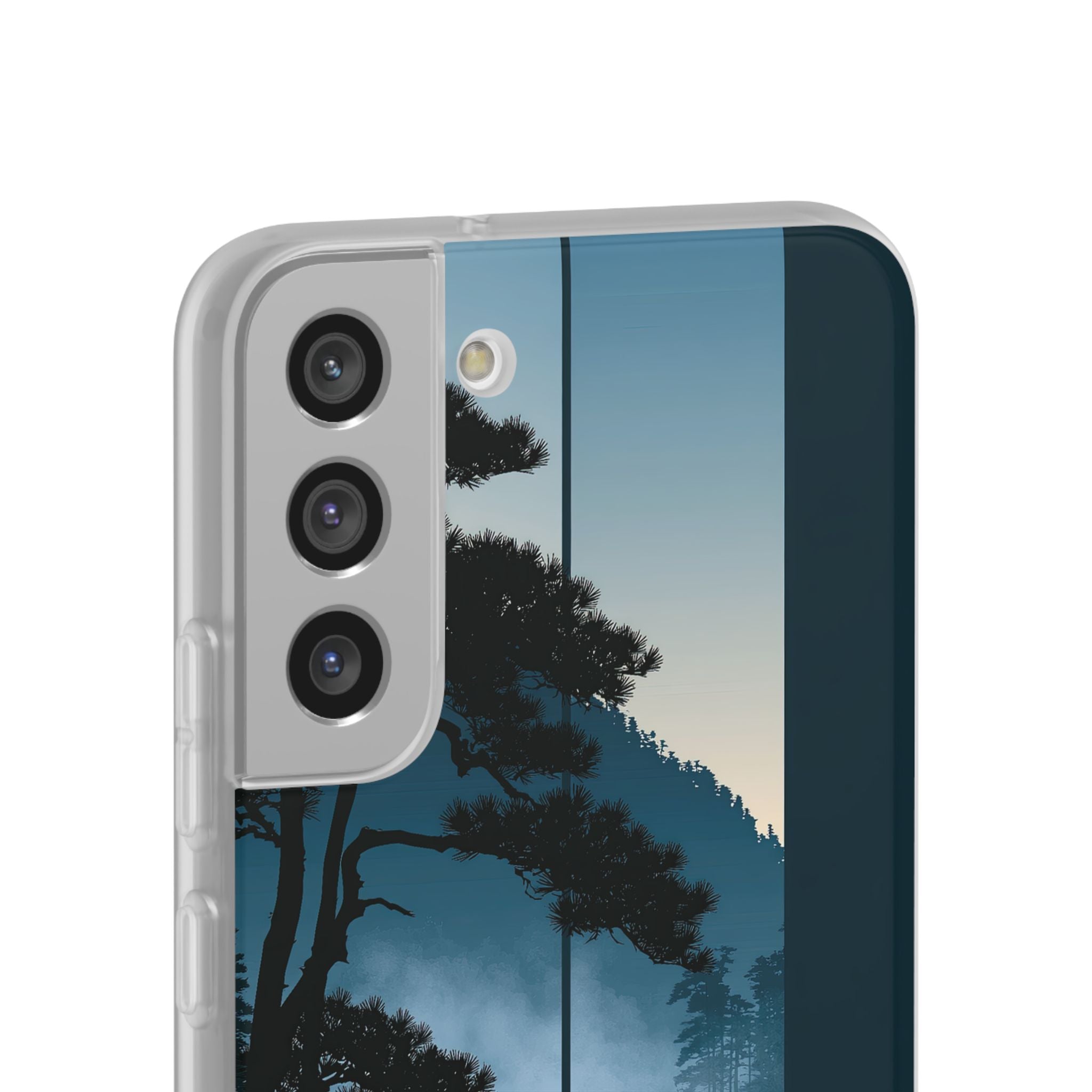 Blue Lite Phone Case for Samsung - Kyoto Mist Pine