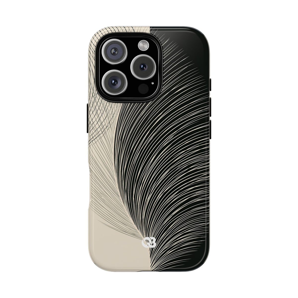 Minimal Frond Study · Tough Phone Case for iPhone · Black