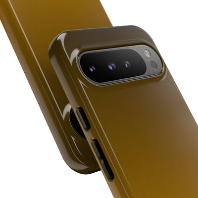 Golden Umber · Tough Phone Case for Pixel ·  Gold