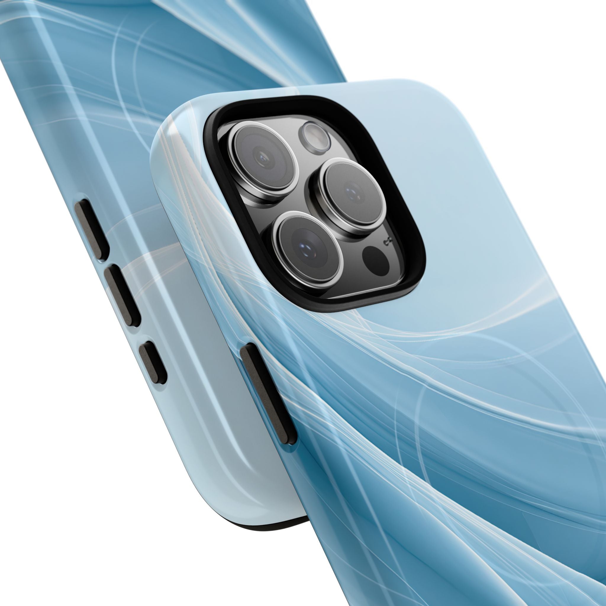 Blue Tough 2.0 Magsafe Phone Case for iPhone - Arctic Silk Drift